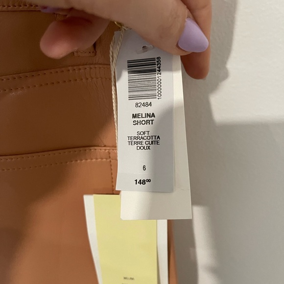 ARITZA - Wilfred - The Melina Pant - High-waisted Vegan Leather pants - Size 6 - Picture 13 of 15